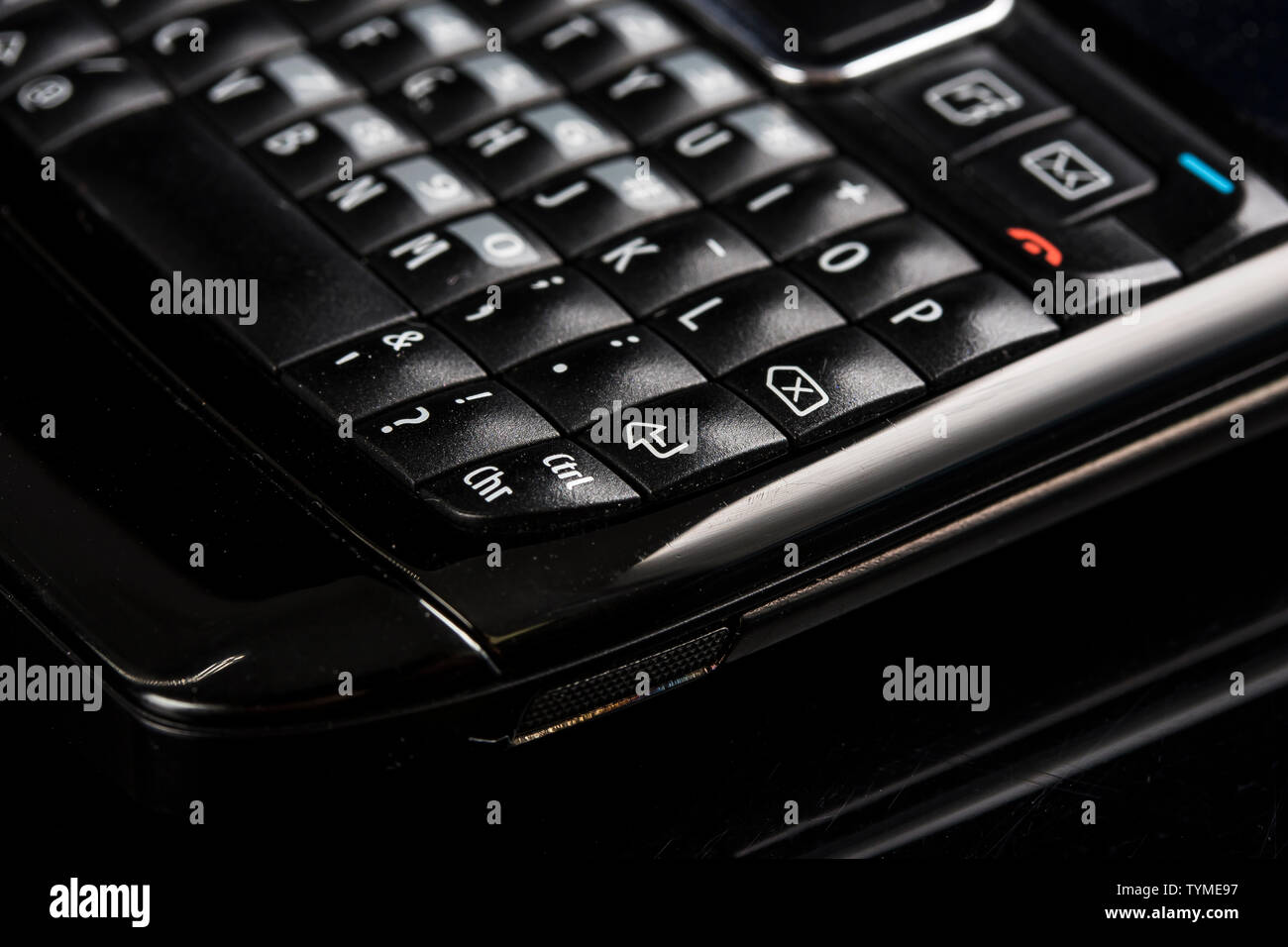 Clavier Nokia Téléphone cellulaire Banque D'Images