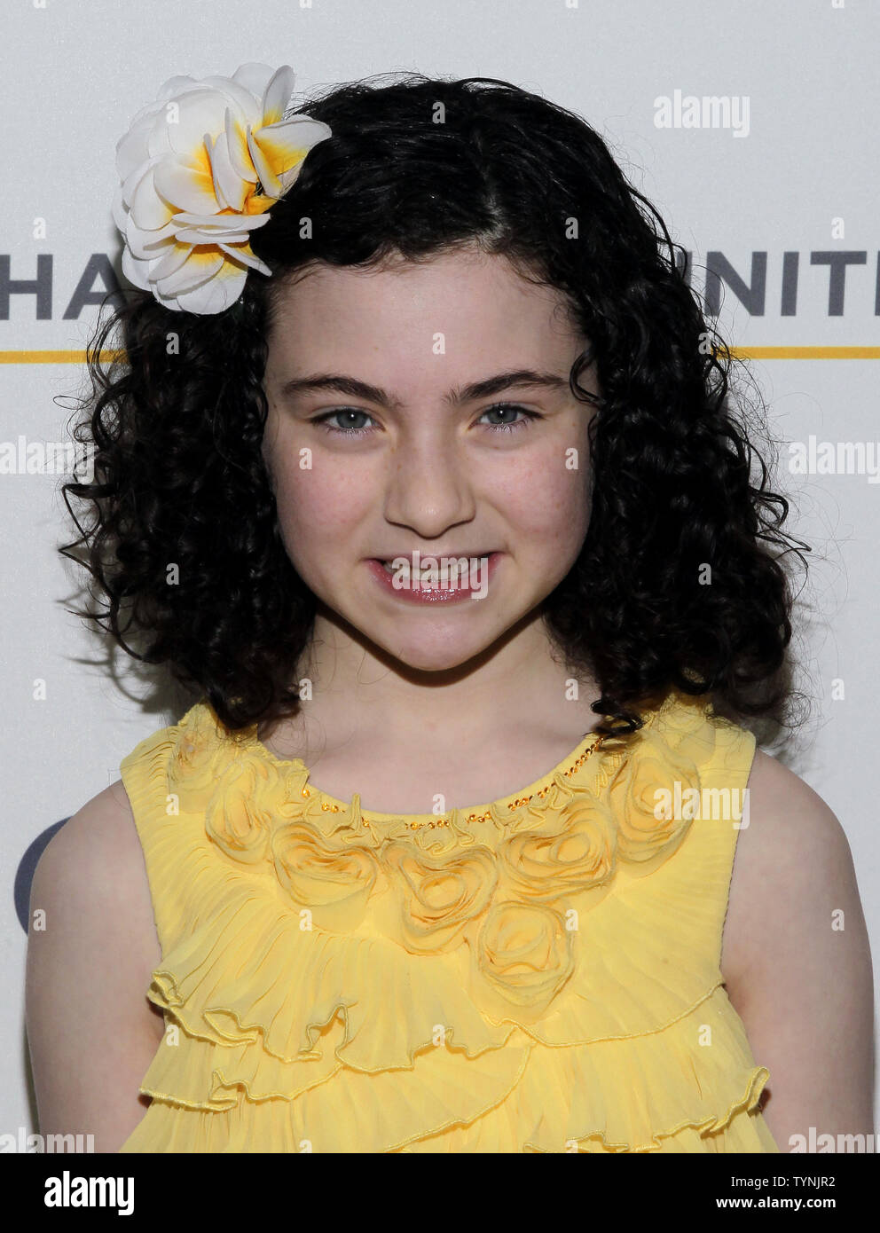 Lilla Crawford arrive sur le tapis rouge à la 10e édition annuelle des prix à l'égard GLSEN Gotham Hall à New York le 20 mai 2013. UPI/John Angelillo Banque D'Images