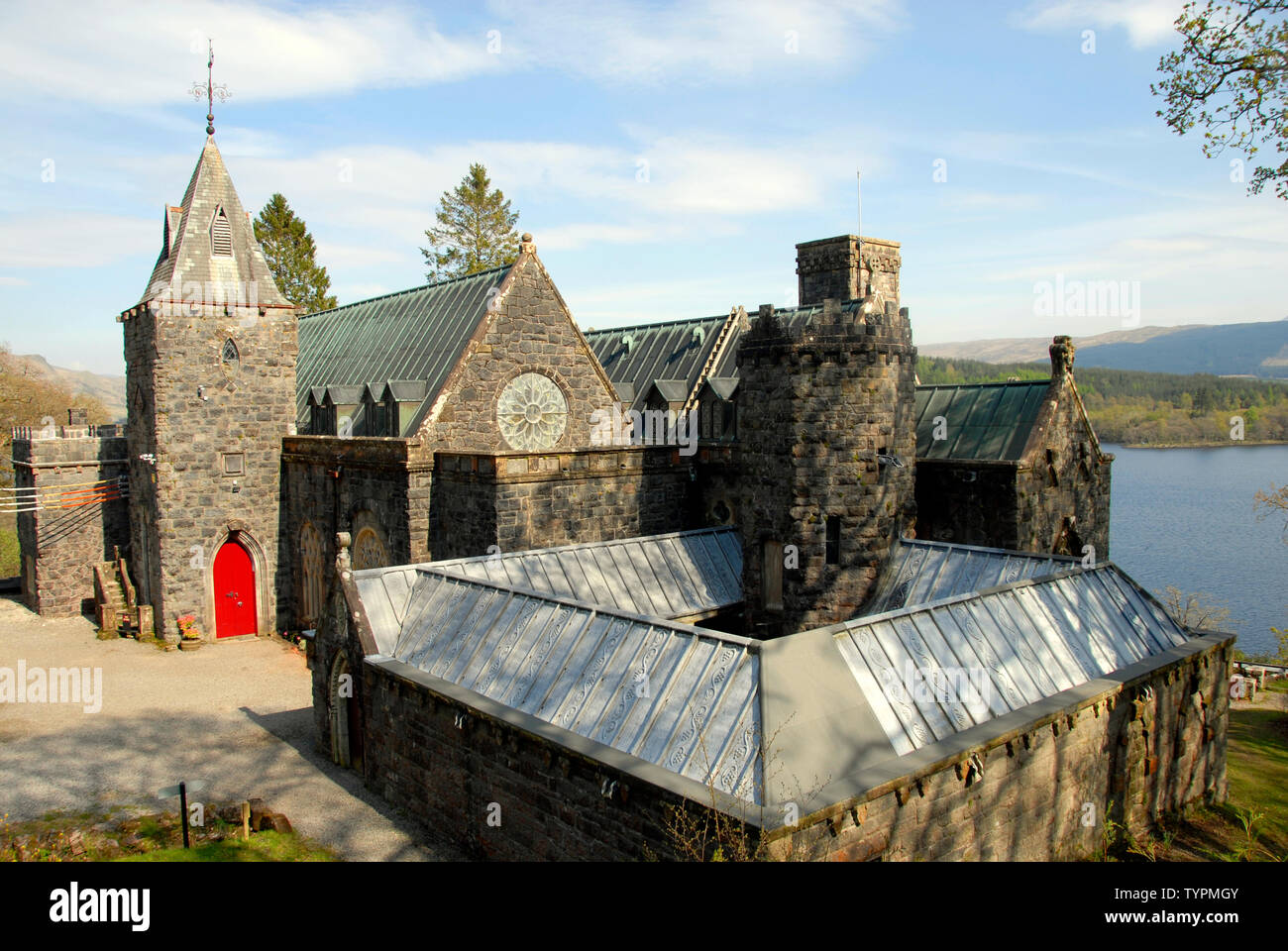 La Kirk, Loch Awe, Ecosse Banque D'Images