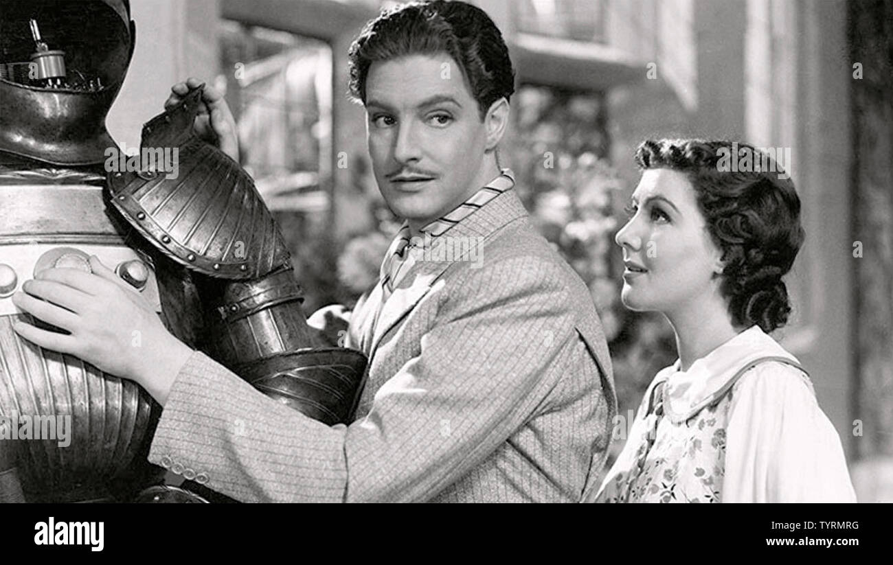 THE GHOST GOES WEST 1935 United Artists film avec Jean Parker et Robert Donat Banque D'Images