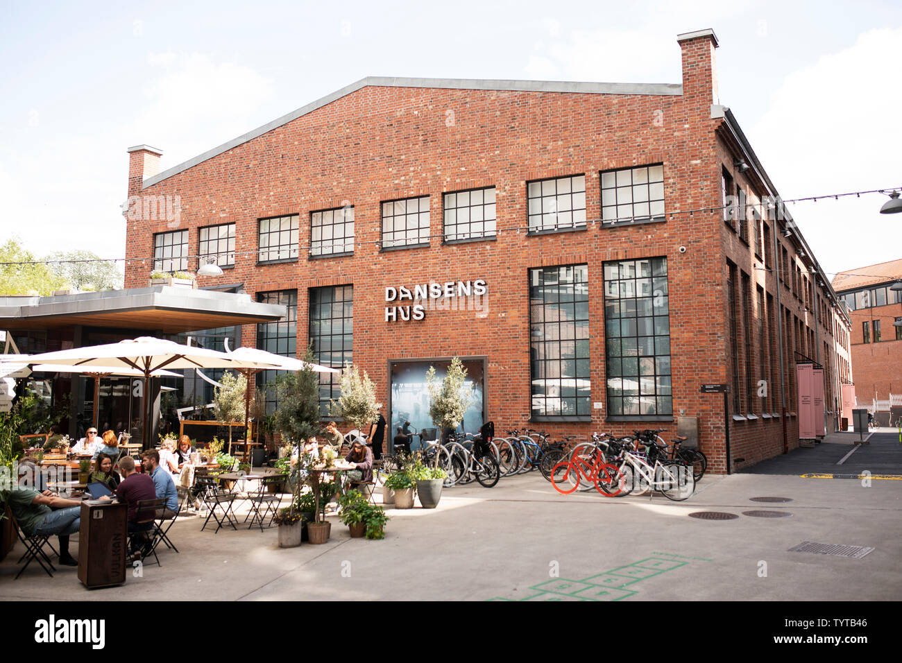 Maison de la danse (Norvège), Dansens Hus une performance et de l'éducation à l'espace dans le centre de Vulkan quartier Grünerløkka d'Oslo, Norvège. Banque D'Images