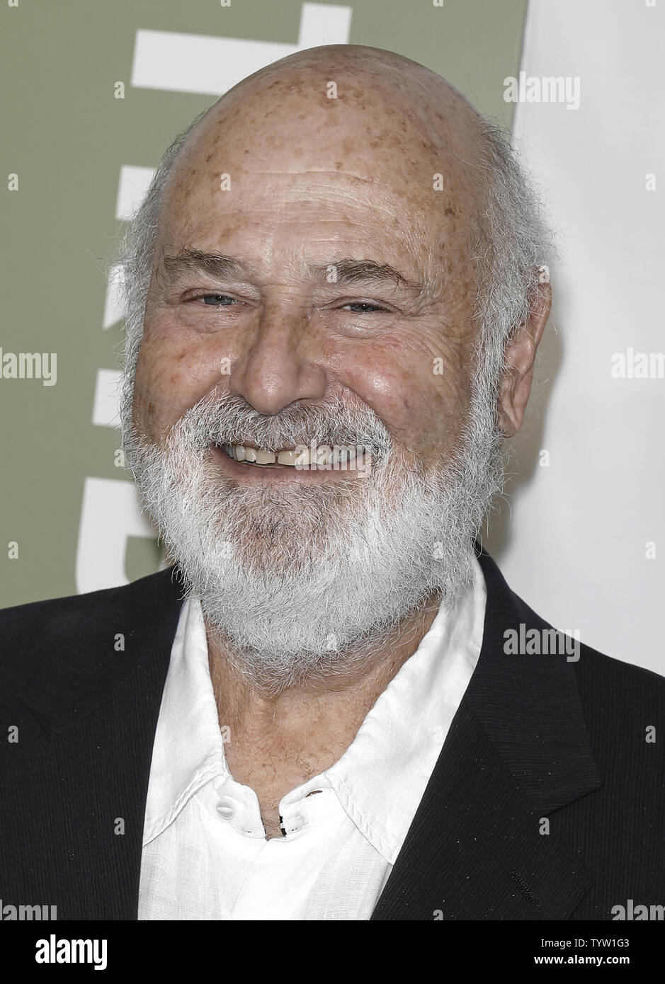 Acteur et réalisateur du film 'c'est Spinal Tap' Rob Reiner assiste à la 35e anniversaire du film au Festival du film de Tribeca 2019 Le 27 avril 2019 à New York. Photo de Peter Foley/UPI Banque D'Images