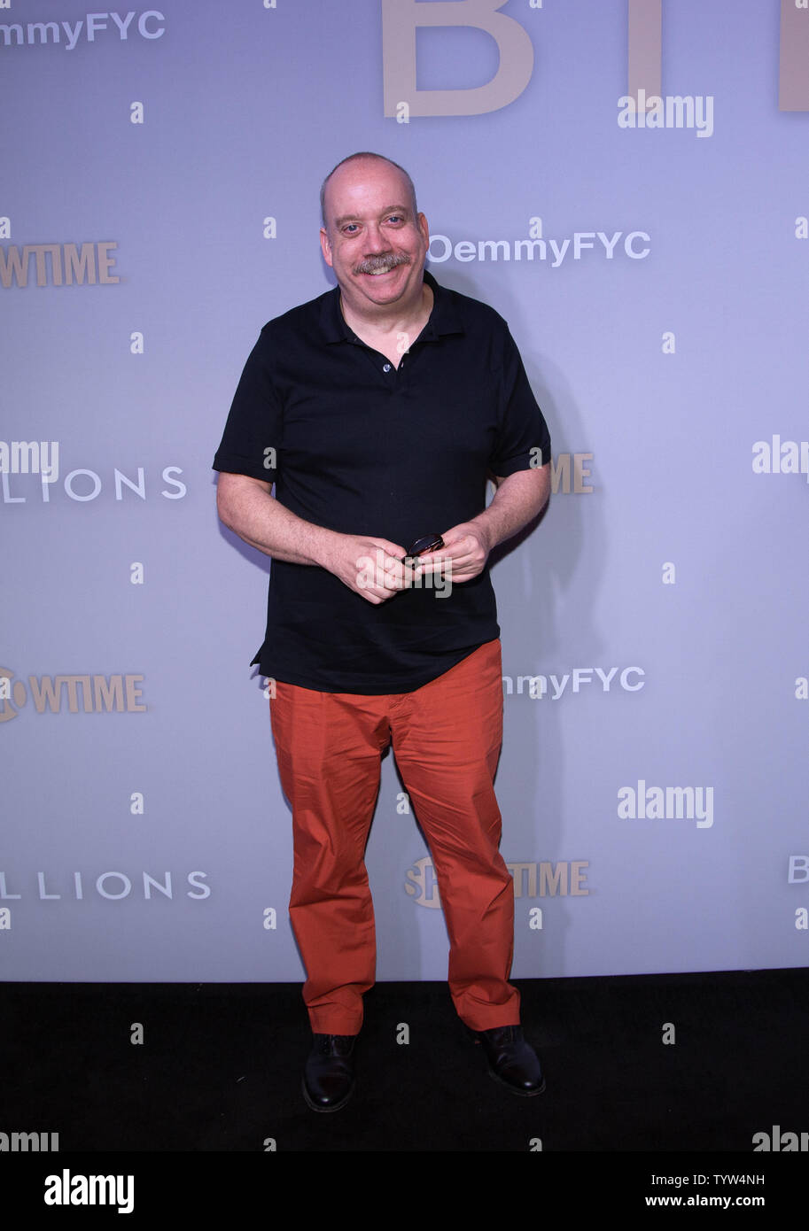 Paul Giamatti arrive sur le tapis rouge à la FYC Événement pour la série dramatique de Showtime des milliards le 3 juin 2019 à New York. Photo par Serena/Xu-Ning UPI Banque D'Images