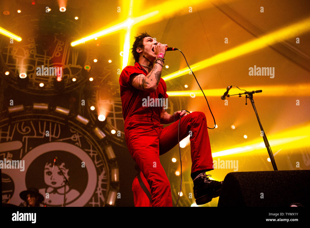 Landgraaf, Pays-Bas 10 juin 2019 en concert à Palaye Royale Festival Pinkpop 2019 © Roberto Finizio/ Alamy Banque D'Images