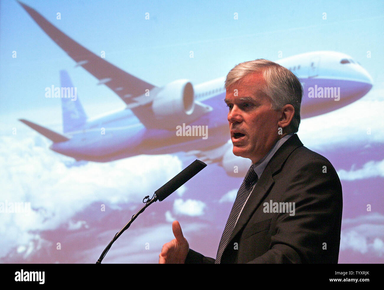 Gestionnaire de programme pour le Boeing B787 Mike Bair présente les