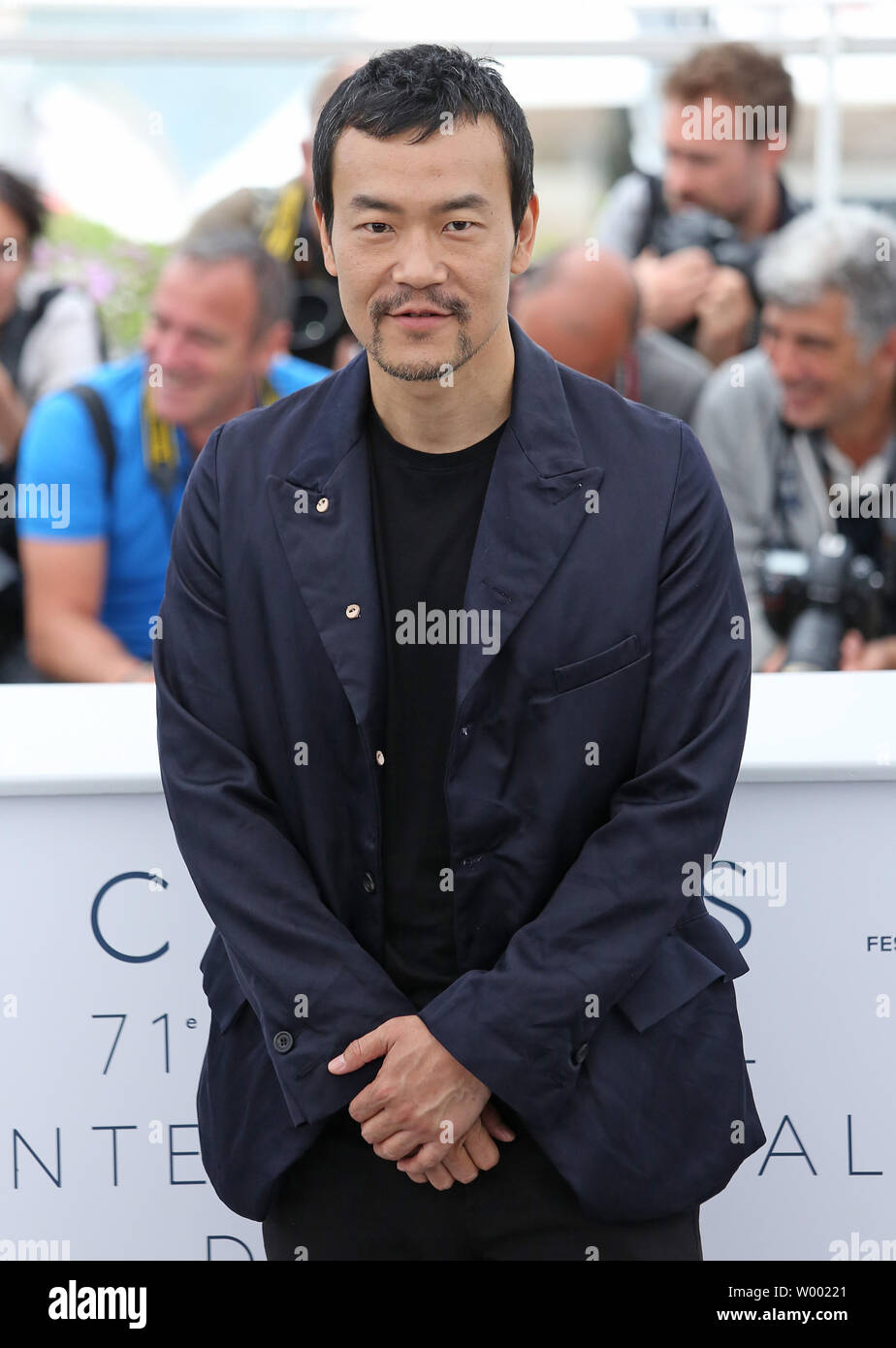 Liao Fan arrive à un photocall pour le film 'Ash est plus pure White' pendant la 71ième congrès annuel international du Film de Cannes à Cannes, France le 12 mai 2018. Photo de David Silpa/UPI Banque D'Images