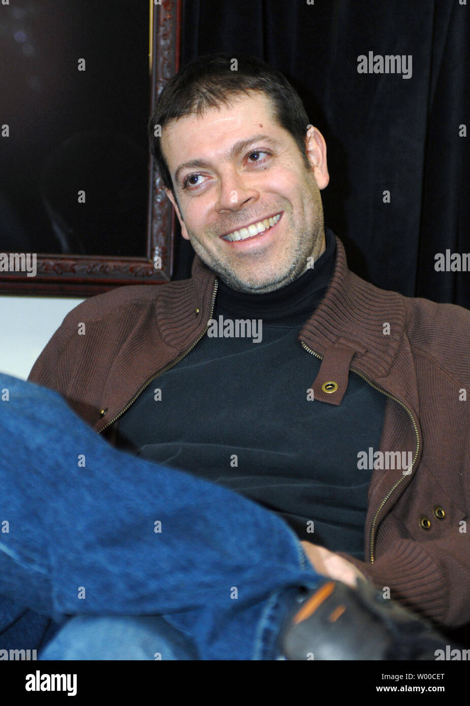 Producteur, scénariste et réalisateur du film "mort dans l'amour' Boaz Yakin assiste à la Creative Coalition's Moviemaker mentors dans le cadre du Festival du Film de Sundance à Park City, Utah le 21 janvier 2008. (Photo d'UPI/Alexis C. Glenn). Banque D'Images