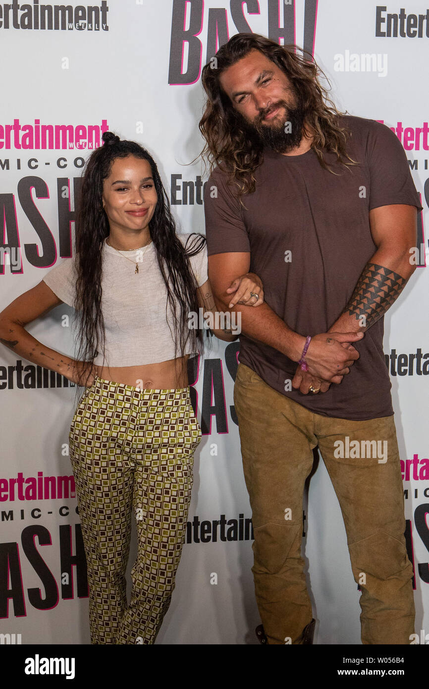 Jason momoa zoe kravitz Banque de photographies et d’images à haute