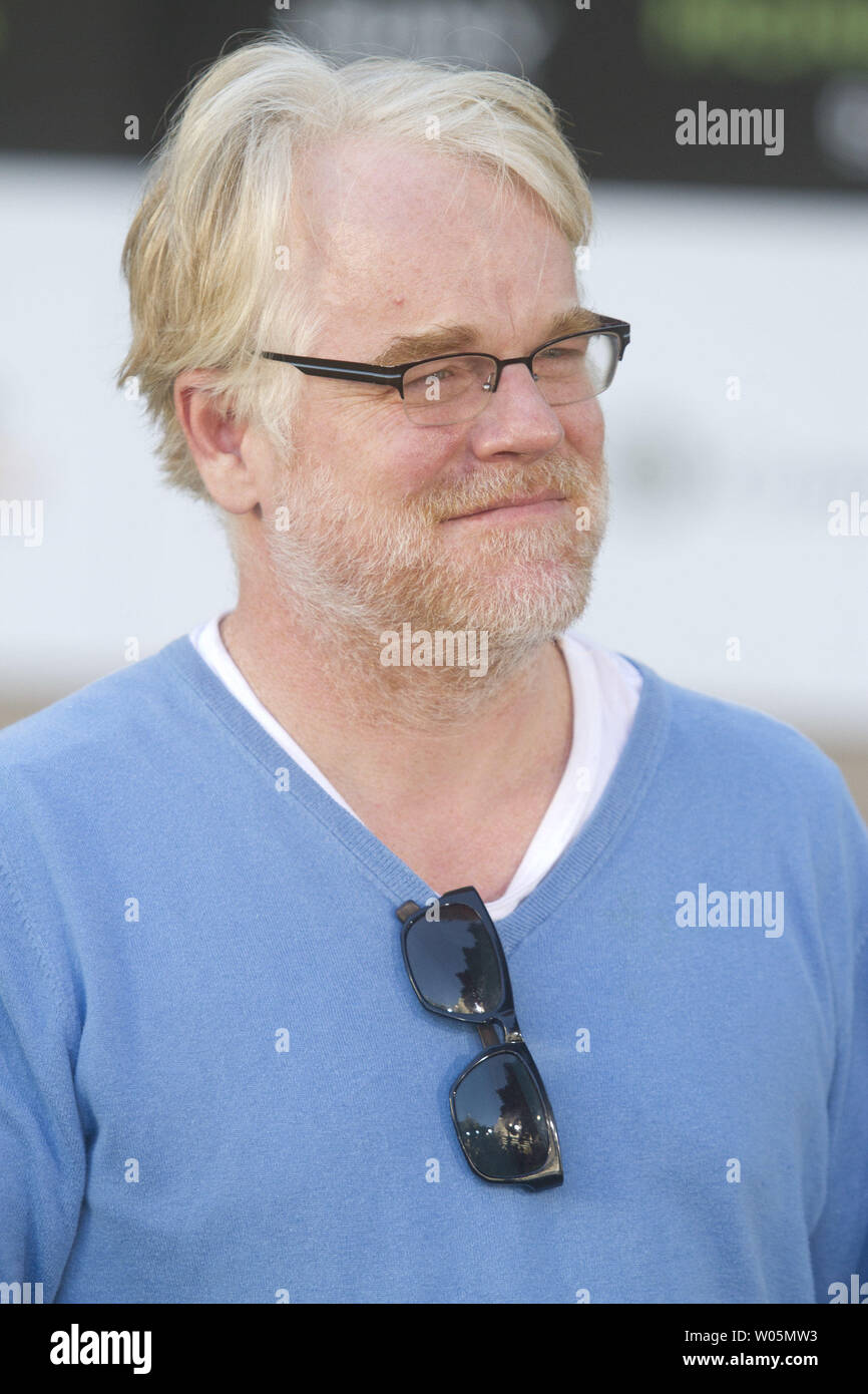 Philip Seymour Hoffman arrive à la première de 'Moneyball' au Paramount Theatre des arts à Oakland, Californie le 19 septembre 2011. UPI/Mohammad Kheirkhah Banque D'Images