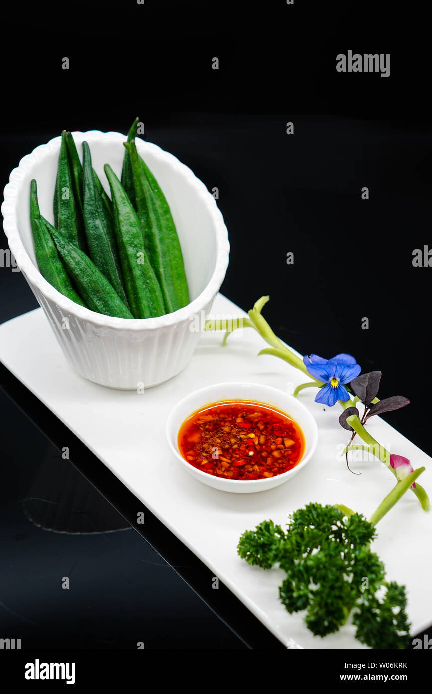Cuisine la cuisine cantonaise, Gan, une cuisine fusion, la cuisine locale, la cuisine de l'hôtel Banque D'Images