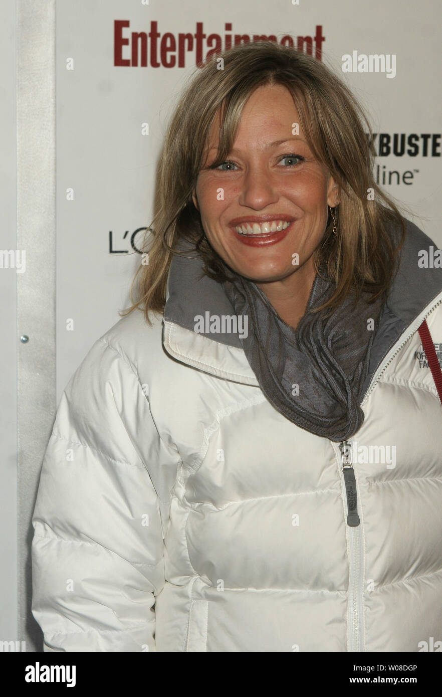 Joey Lauren Adams arrive pour la célébration hebdomadaire de divertissement parti pour 15e année en tant que sponsor officiel de la Sundance Film Festival à l'atelier de danse 06. (Photo d'UPI/Roger Wong) Banque D'Images