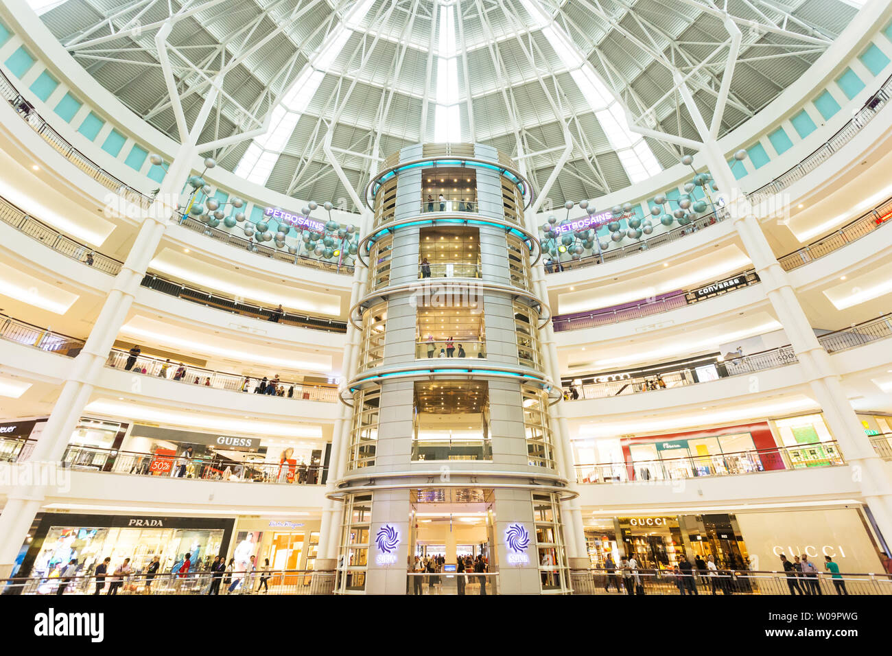 Centre commercial atrium Banque D'Images