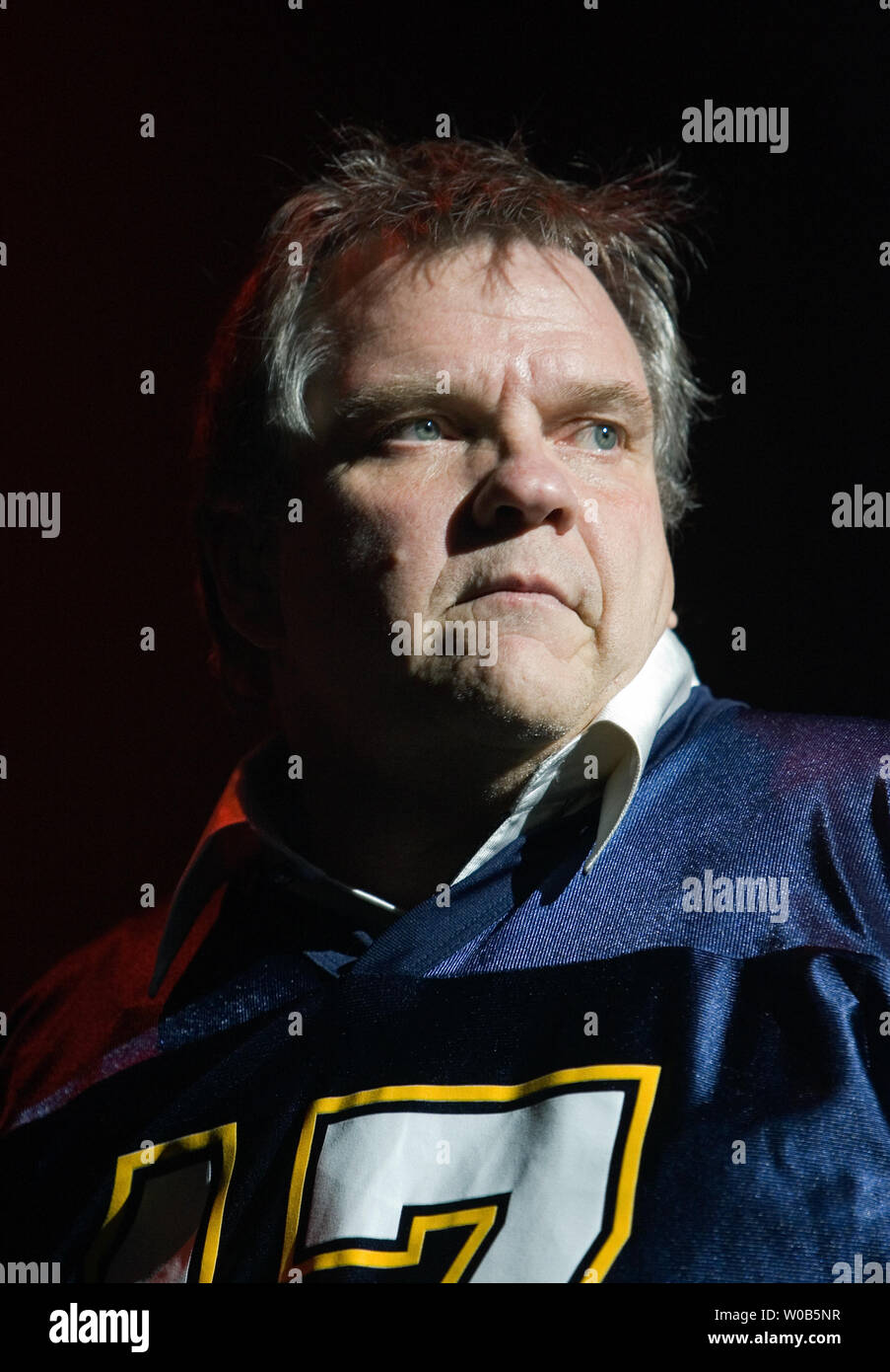 L'acteur et chanteur Meatloaf (Marvin Aday) effectue au Pacific Coliseum de Vancouver (Colombie-Britannique) le 2 mars 2007. (Photo d'UPI/Heinz Ruckemann) Banque D'Images