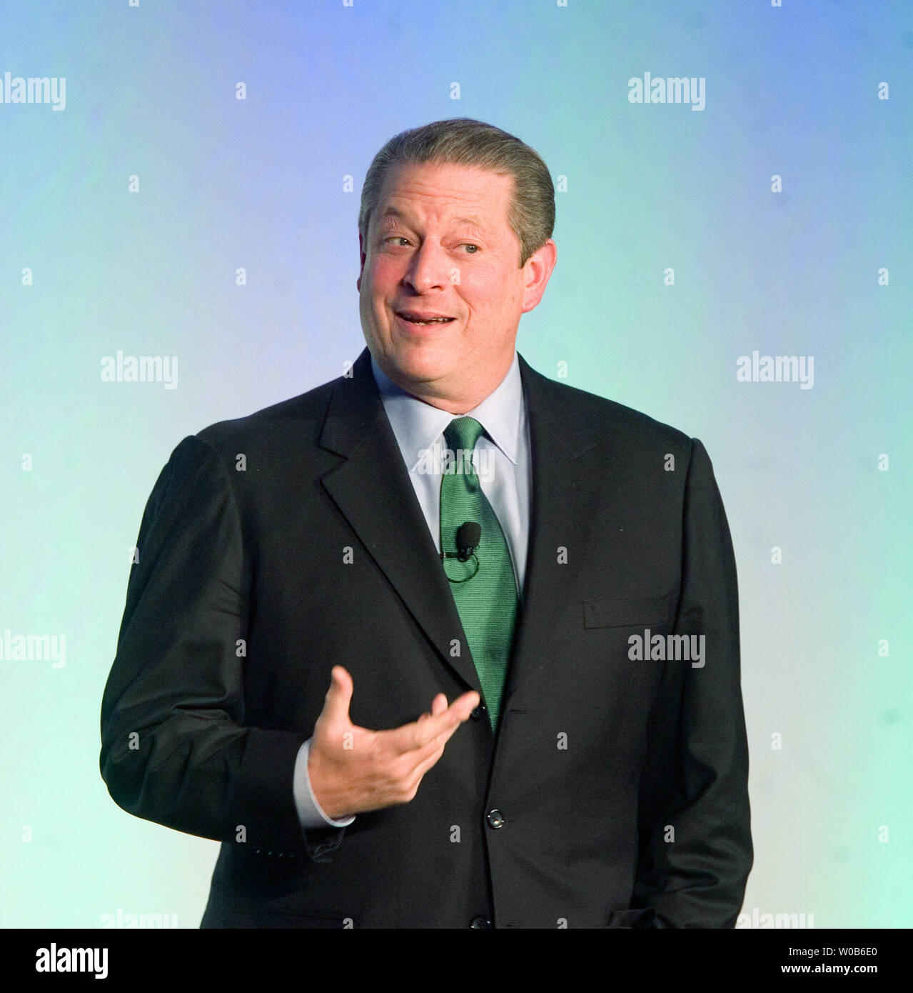 L'ancien Vice-président américain Al Gore présente son film Un Banque D'Images
