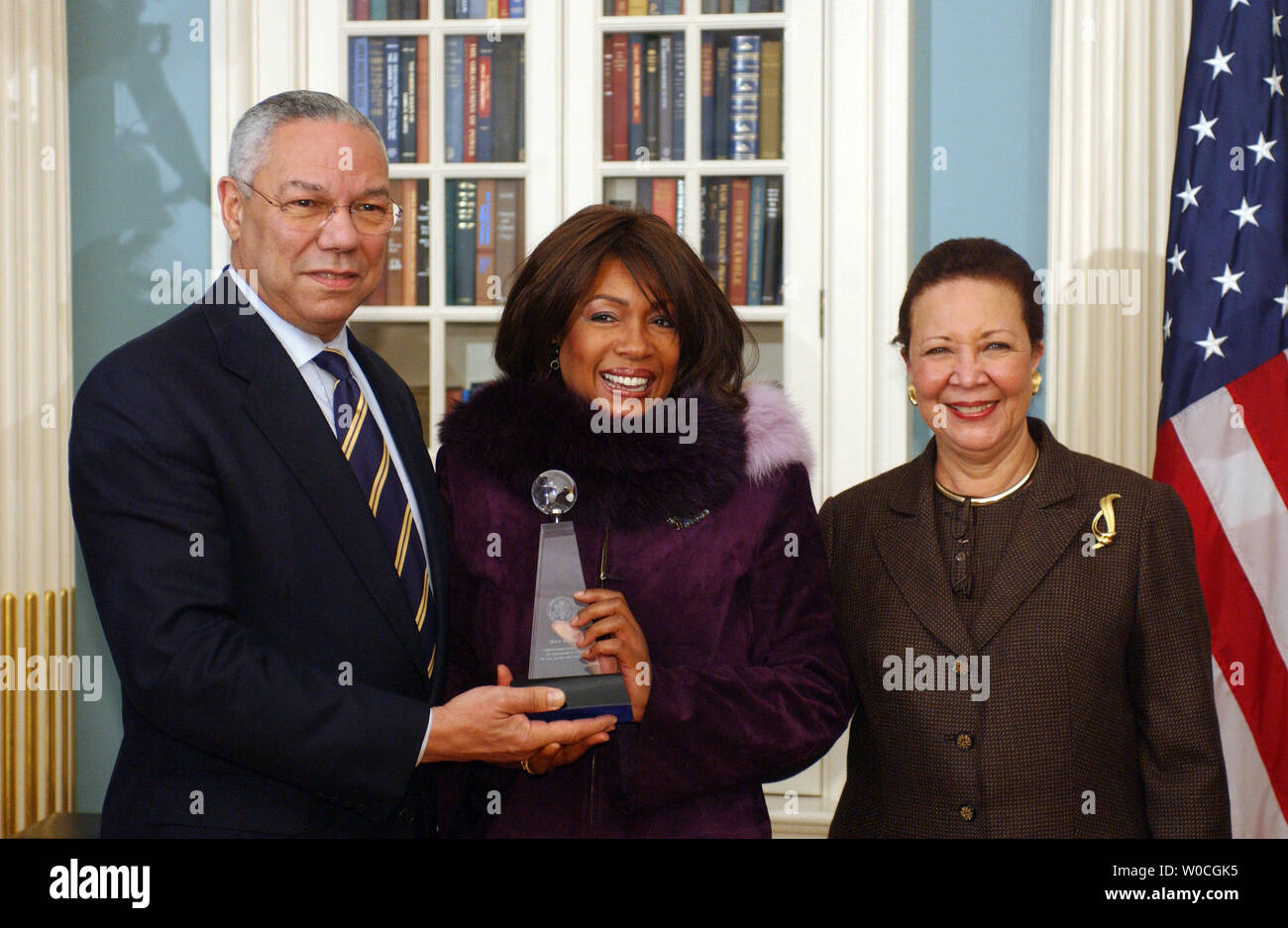 Colin powell ehefrau