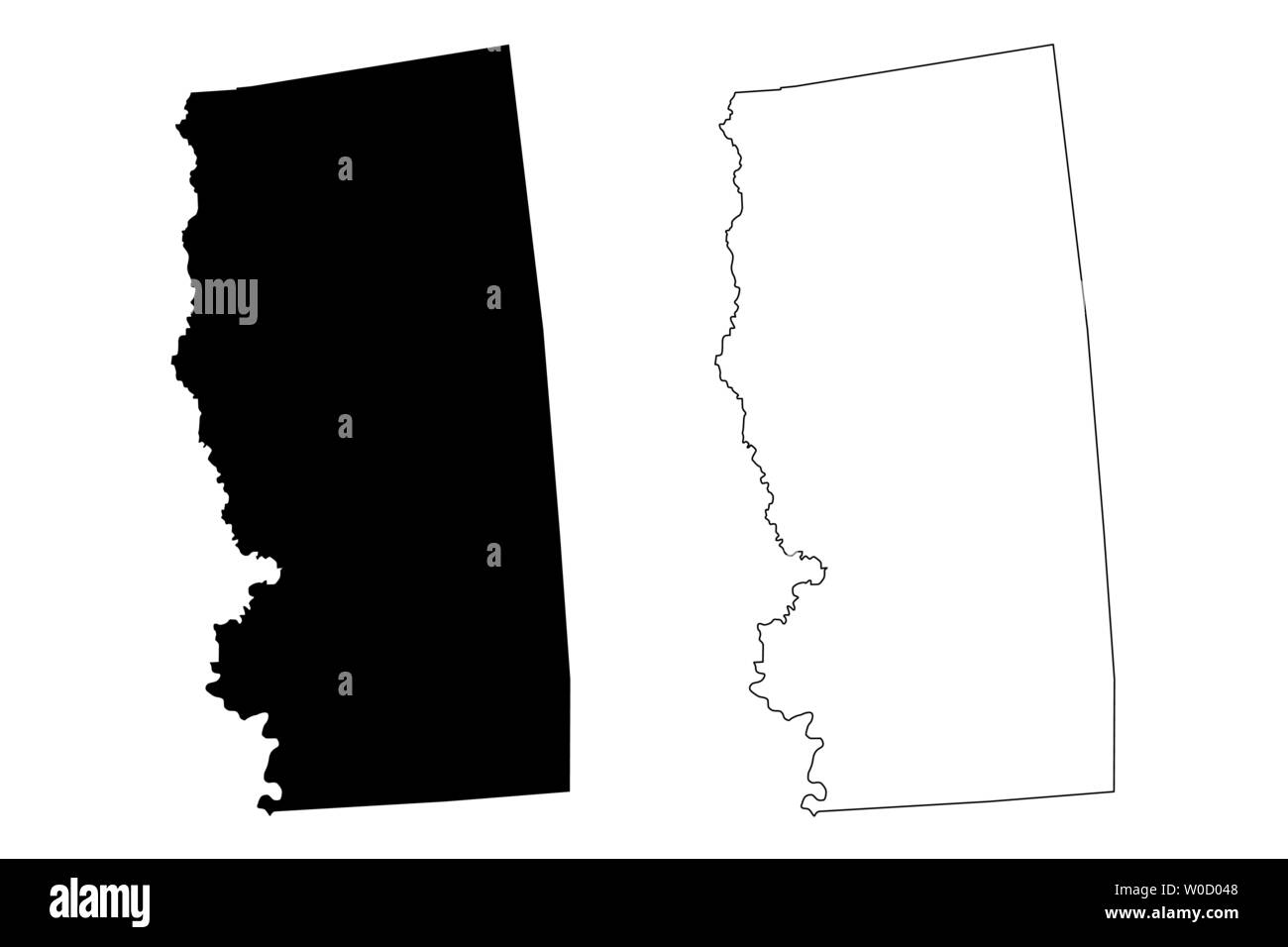 Grimes County, Texas (comtés au Texas, États-Unis d'Amérique,USA, États-Unis, US) map vector illustration gribouillage, croquis Grimes site Illustration de Vecteur