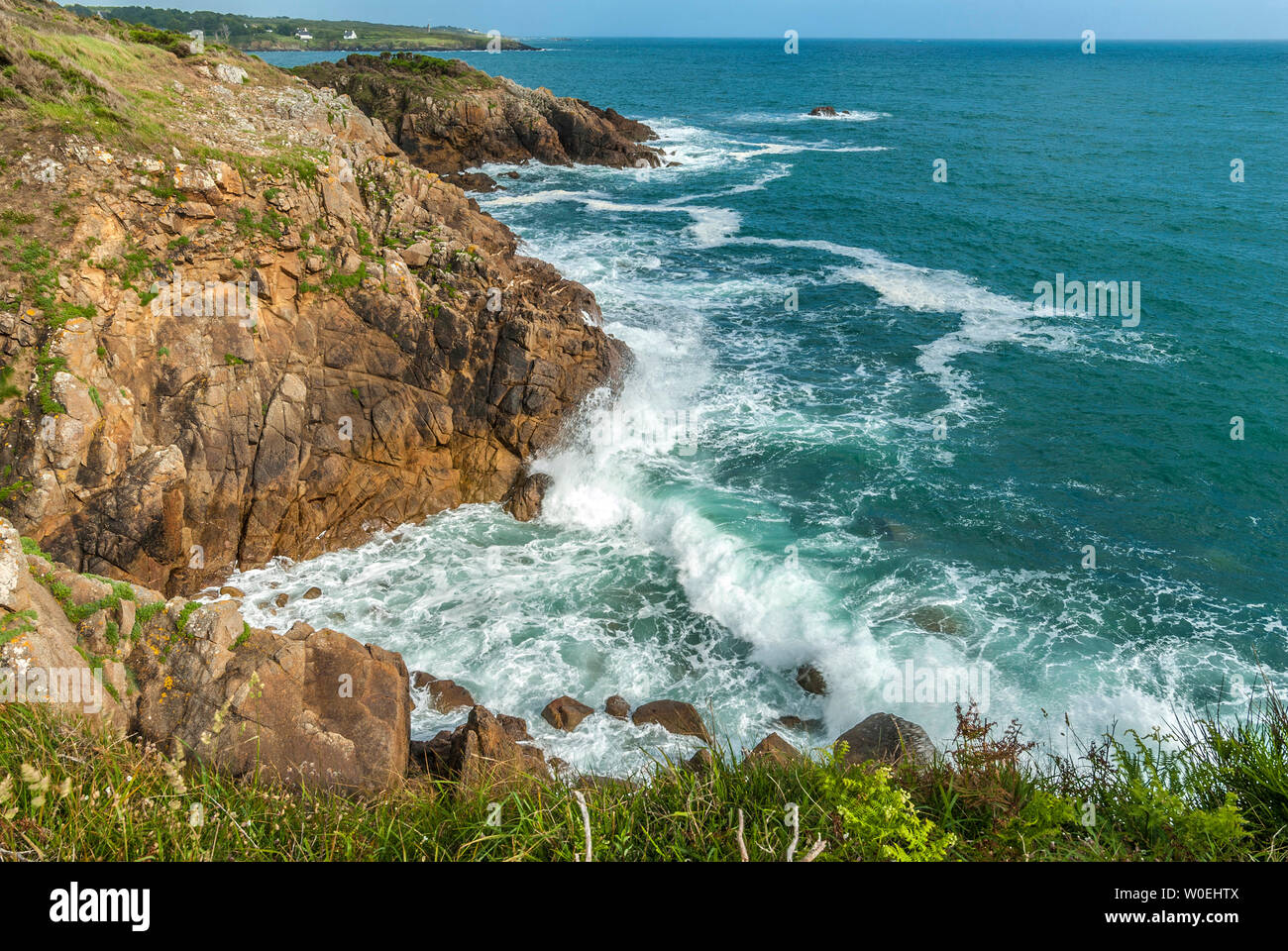 France, Bretagne, Riec sur Beton Banque D'Images France, Bretagne, Riec sur Beton Banque D'Images
