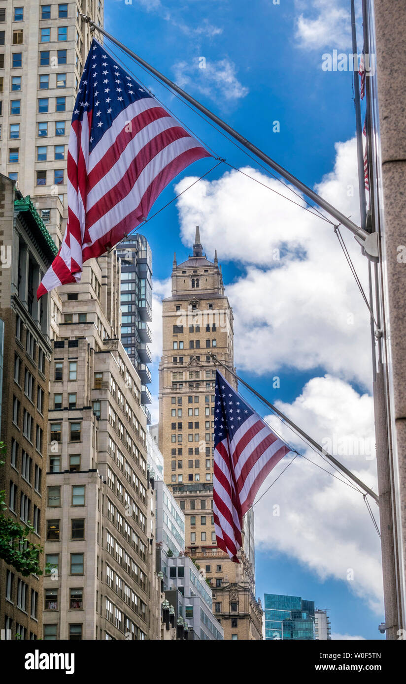 USA, New York, Manhattan Midtown, 5ème Avenue près de la Trump Tower Banque D'Images