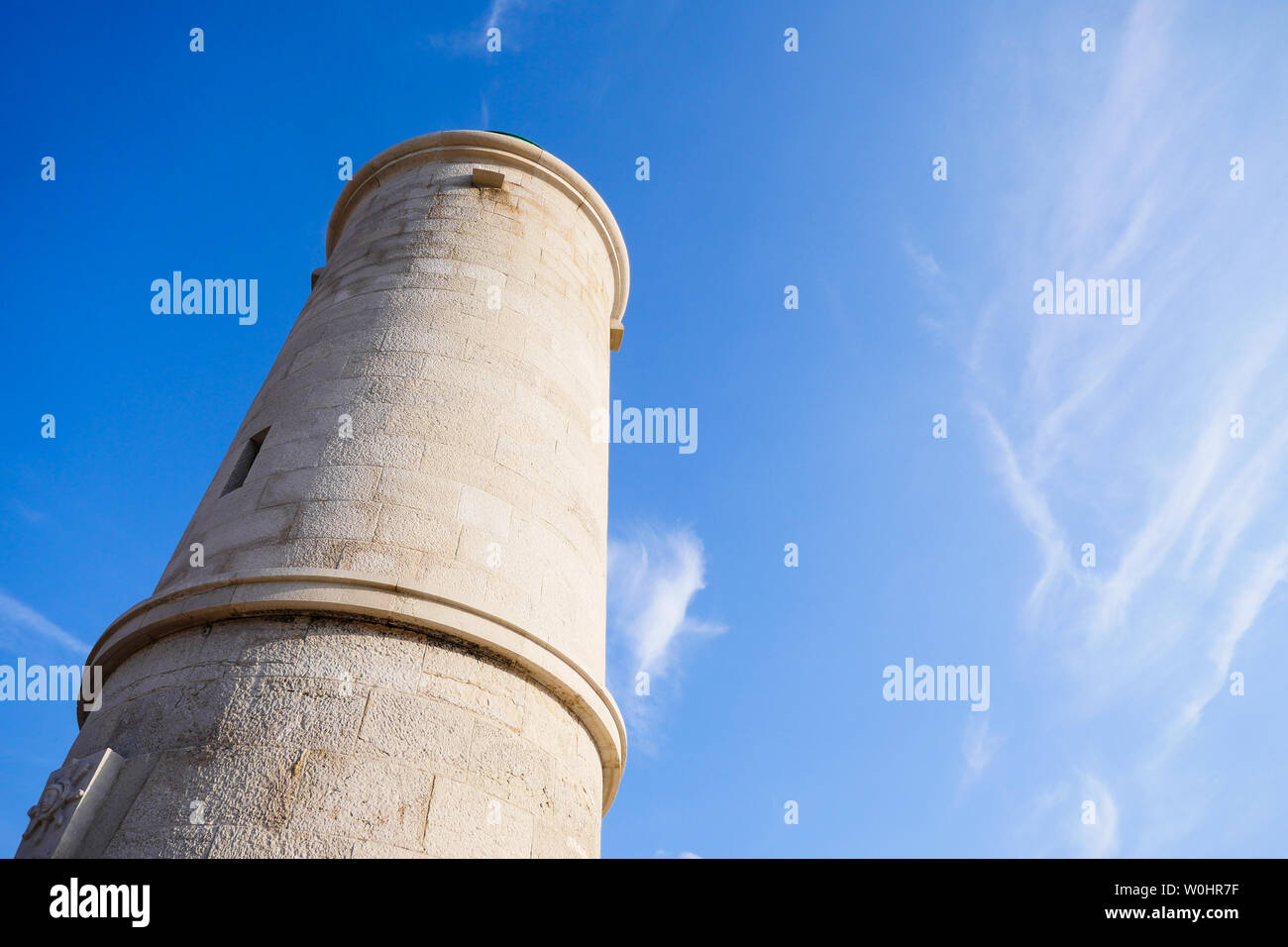Phare, Cassis, Bouches-du-Rhône, France Banque D'Images