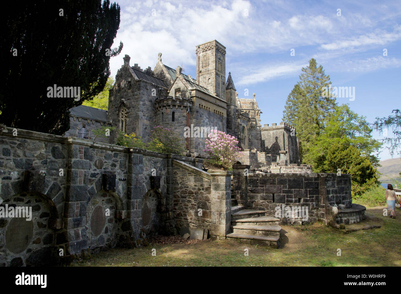 La Kirk sur les rives du Loch Awe, Argyll and Bute, Ecosse. Banque D'Images