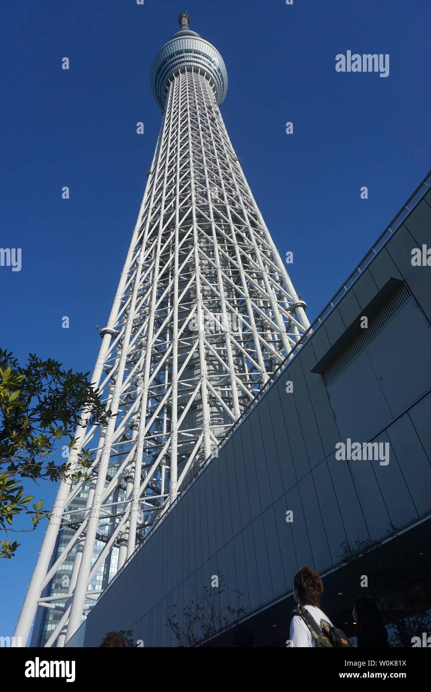 Japon Tokyo Skytree asakusa arbre Banque D'Images