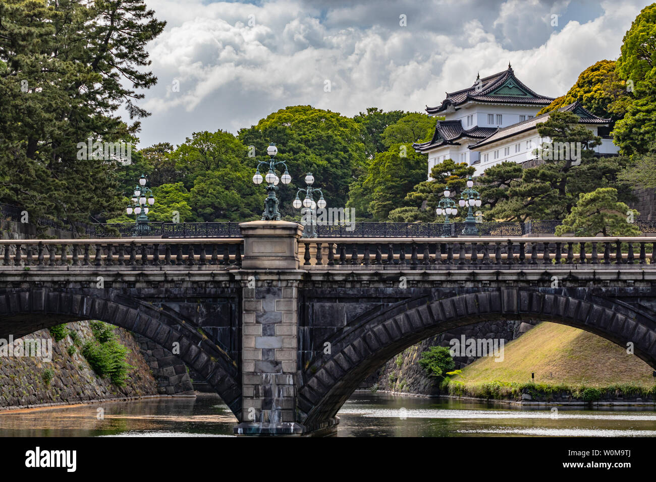 Palais Impérial de Tokyo Banque D'Images