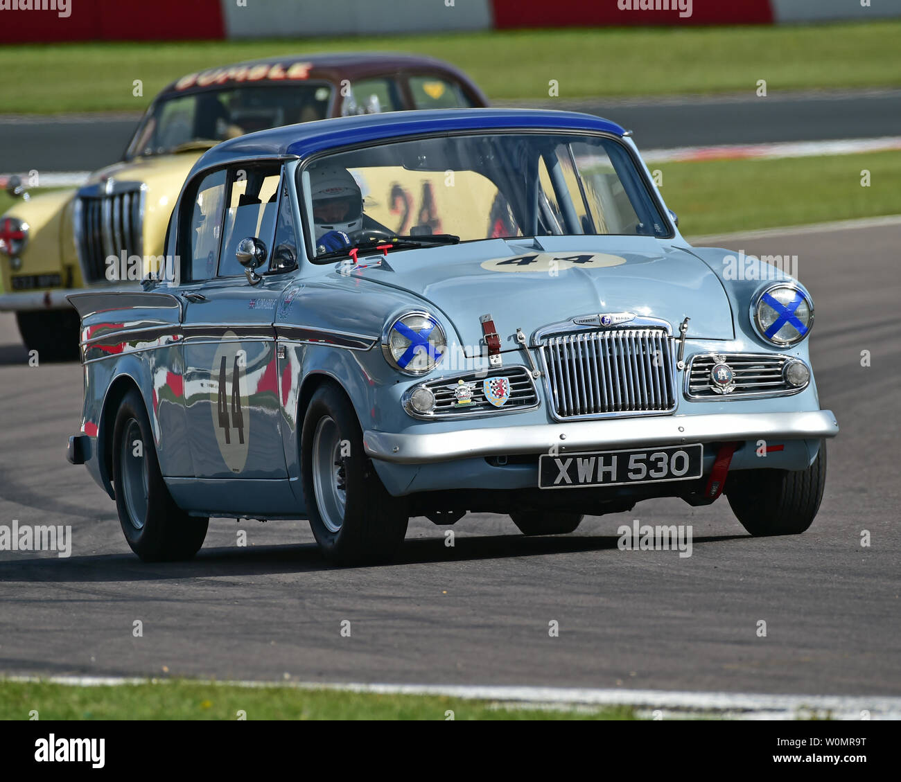 Simon Drabble, Alex Drabble, Sunbeam Rapier, DRHC, pré-60 Greats Touring Touring Cars, invité TC63, Donington Festival historique, mai 2019, motor raci Banque D'Images