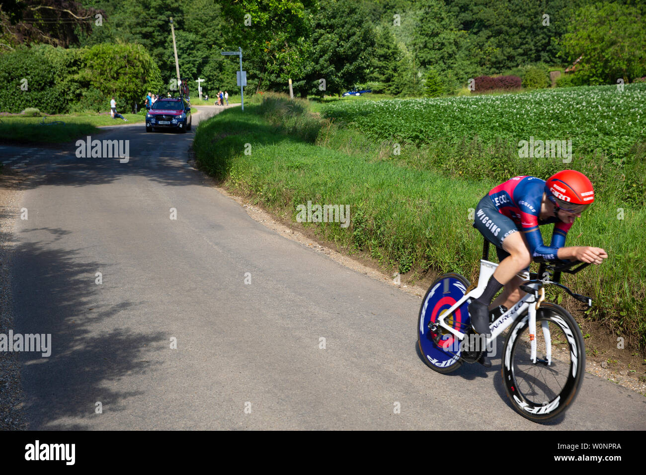 L'équipe de Christian marque Wiggins Le Col équitation le temps Hommes Élite procès à la route National Championships qui a eu lieu en juin 2019 Norfolk Banque D'Images L'équipe de Christian marque Wiggins Le Col équitation le temps Hommes Élite procès à la route National Championships qui a eu lieu en juin 2019 Norfolk Banque D'Images