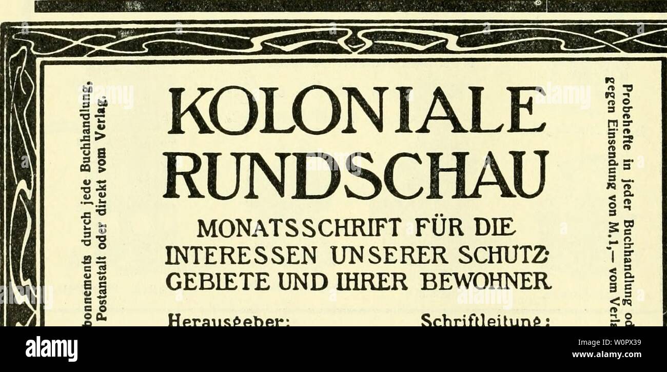 Image d'archive à partir de la page 155 de Der Tropenpflanzer ; zeitschrift l fr. Tropenpflanzer ; Zeitschrift der Landwirtschaft l dertropenpflanze fr17berl Année : ni : Â"c ni : Llnien- 1 80. Invonh Klnr Somenhandluns, kaisers, Berlin, JUwClfU lllUlf Honieferant C Soeur MajestÃ¤t des Kais offeriert nebst tropischen Frucht- und Nutzpflanzensamen GemÃSeilf von diesen auch Sie sich den dans la mesure où dans bewÃ¤hrt Tropen haben, gegen Einsendung von 12 Mark franko aller Kolonien Kollektionen von 5 resp. 3 Kilogr. inkl. Emballage. Ferner zum Studium fÃ¼r Farmer etc. m. Sortimente der wichtigsten tropisch Banque D'Images