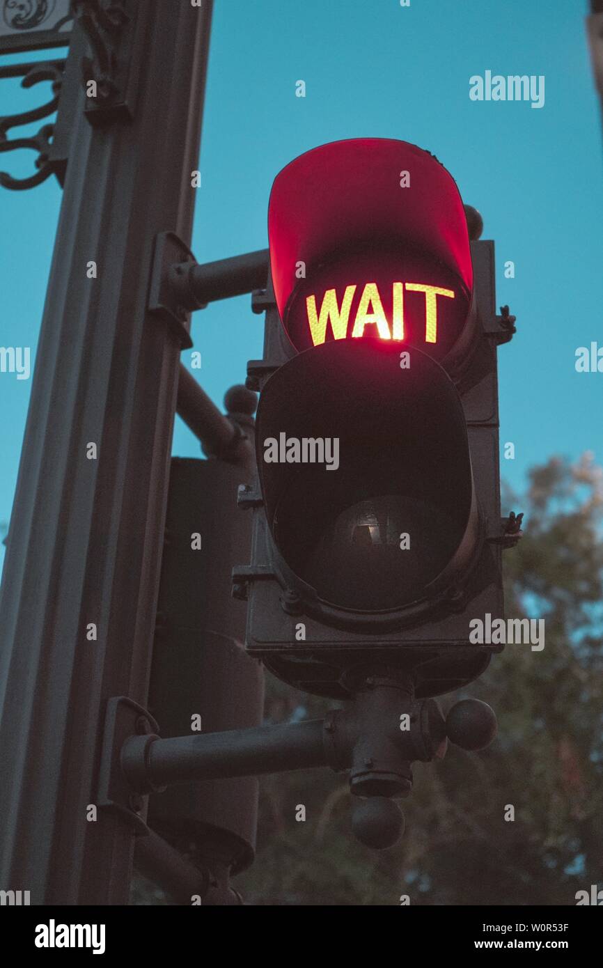 Park Avenue Banque D'Images