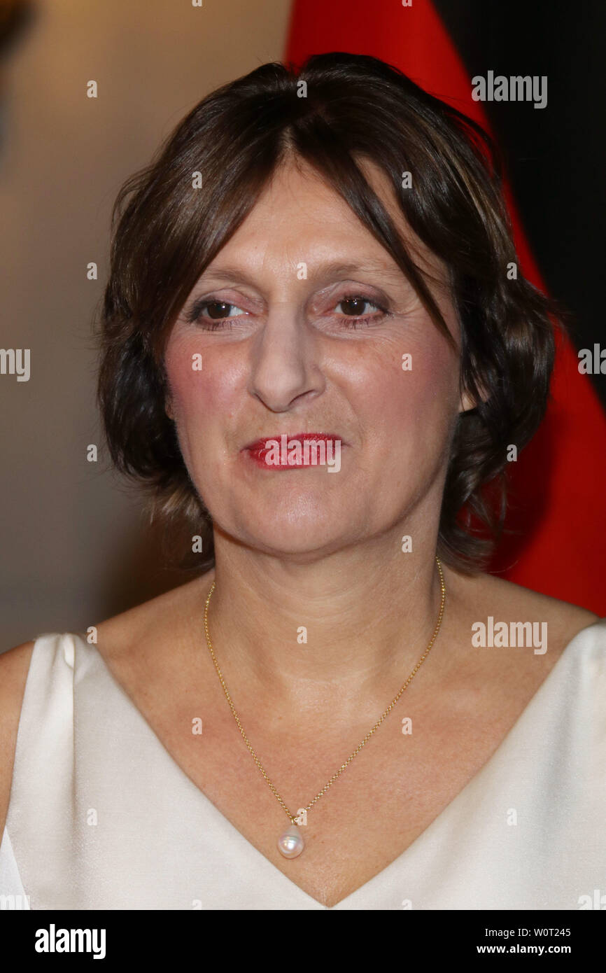 Britta Ernst, Matthiae Mahl, Rathaus 2018 Hambourg, 02.03.2018 Banque D'Images