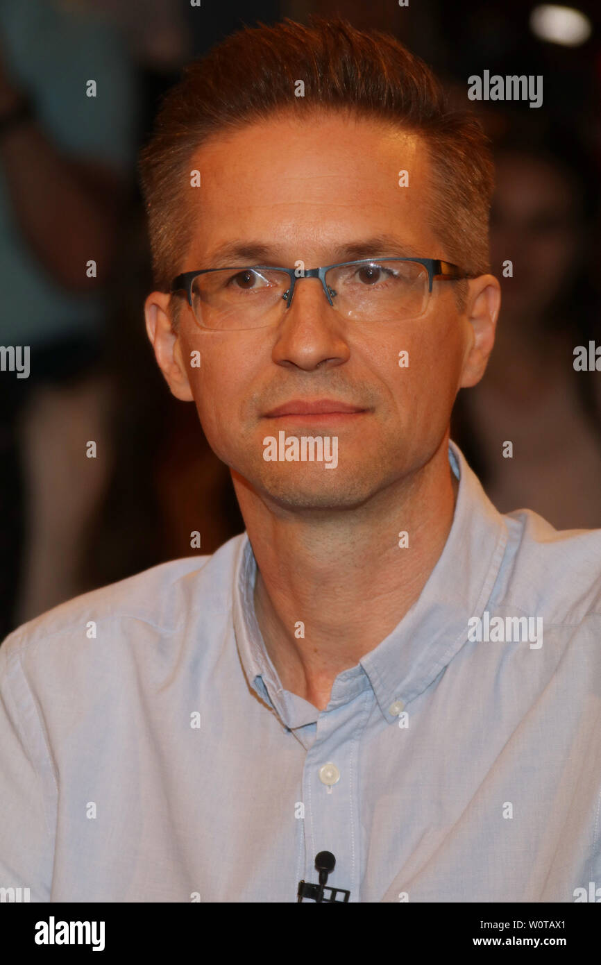 Gerald Knaus (Vorsitzender der Europaeischen Stabilitaetsinitiative Migrationsexperte und), Lanz, 08.05.2018 Banque D'Images