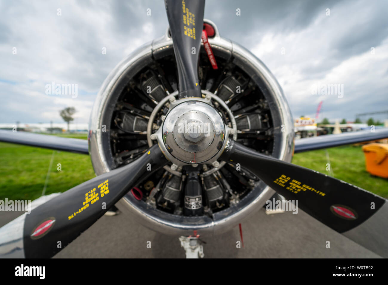 Wright radial engine Banque de photographies et d’images à haute ...