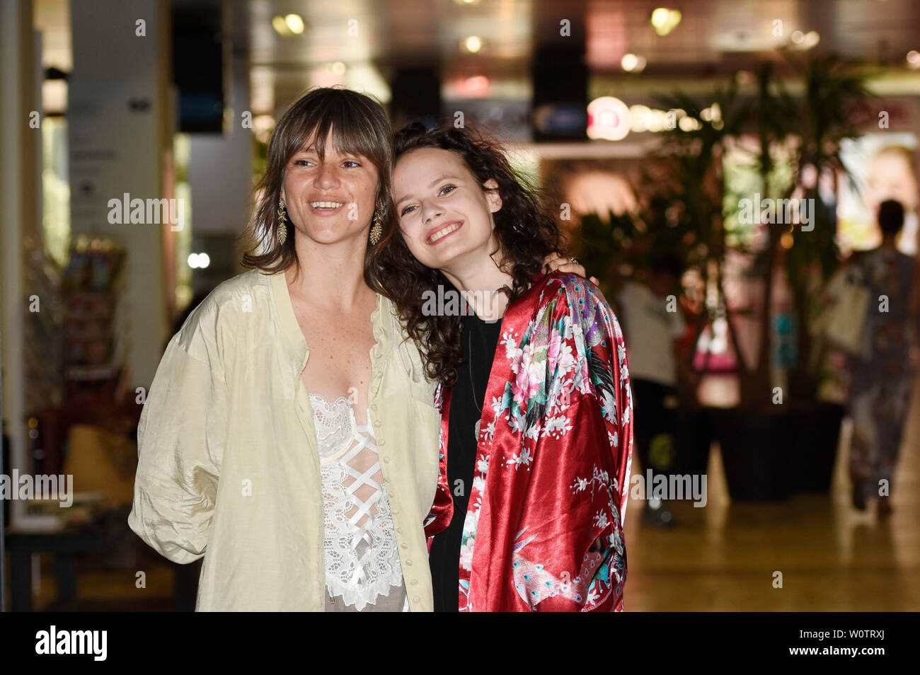 Eleonore Hendricks und die Schauspielerinnen Jana McKinnon im Thermal Hotel en ROME am 05.07.2018 Banque D'Images