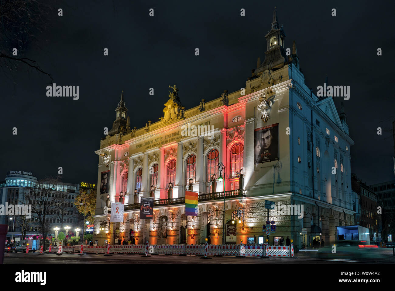 Theater des Westens Sida Gala (Kuenstler gegen Aids Gala) au stade Theater des Westens le 19 novembre 2018 à Berlin, Allemagne. Banque D'Images