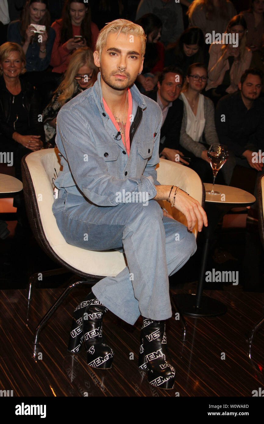 Bill Kaulitz (Musiker "Tokio Hotel"), Lanz, Sendung 2, 06.02.2019, Hambourg Banque D'Images