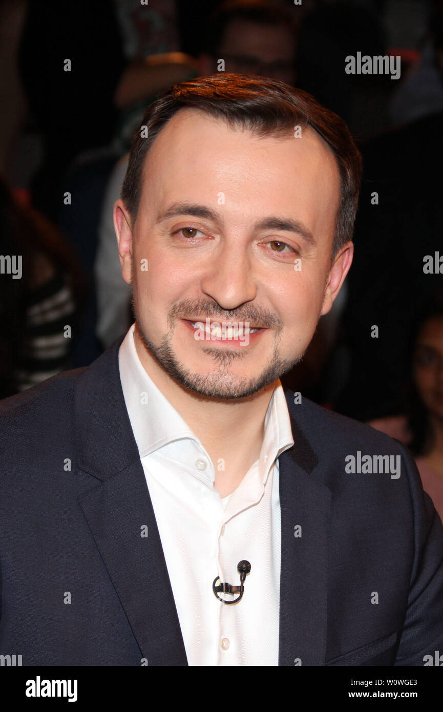 Paul Ziemiak, Lanz, Sendung 1 vom 03.04.2019, Hambourg Banque D'Images