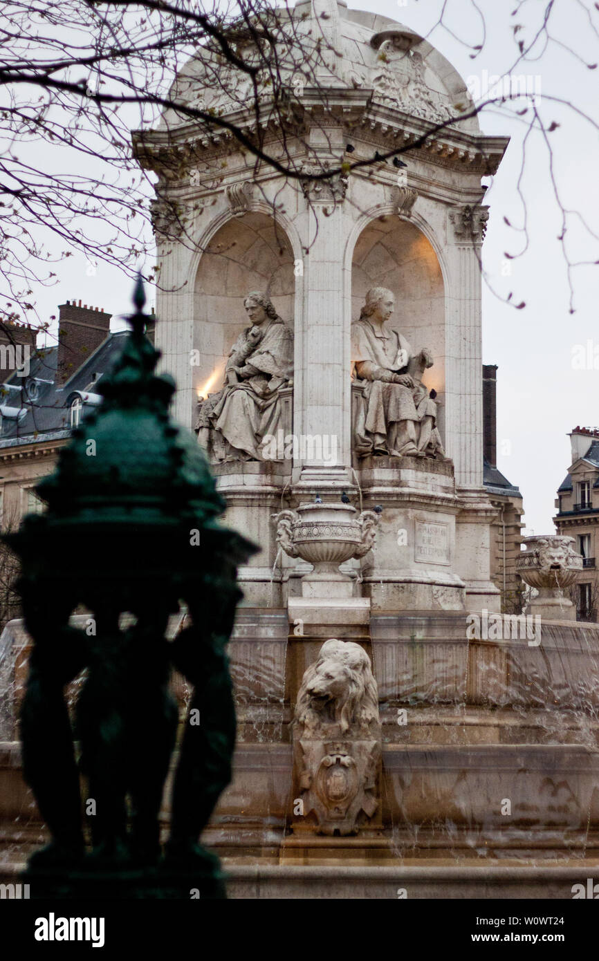 L'antiquité statues Monuments Banque D'Images