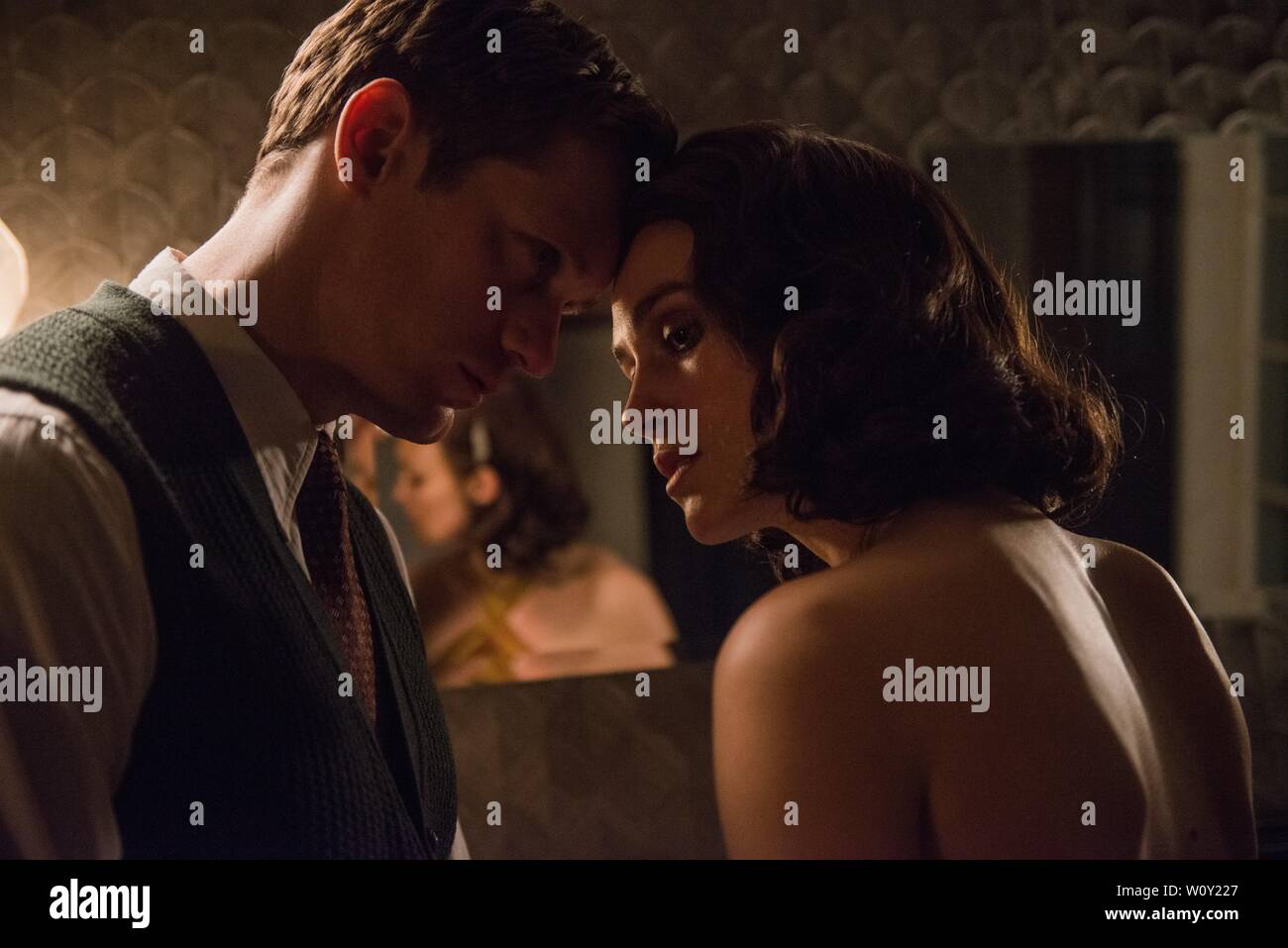 KEIRA KNIGHTLEY et ALEXANDER SKARSGARD DANS LA FOULÉE (2019). Credit : Fox Searchlight / Scott Free Productions / Amusement Park Fi / Album Banque D'Images