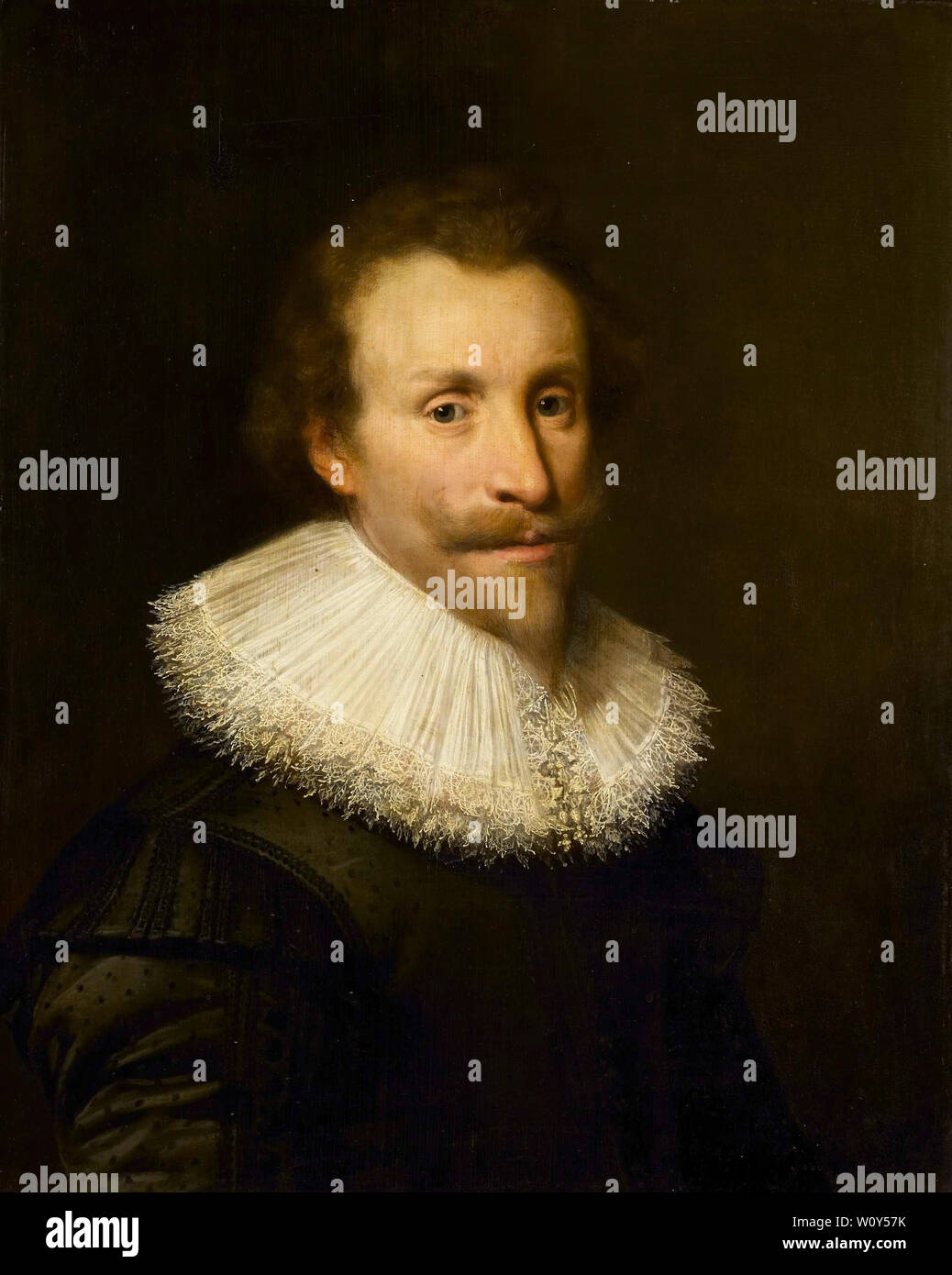 Portrait d'un homme. Jan Antonisz van Ravesteyn, Banque D'Images