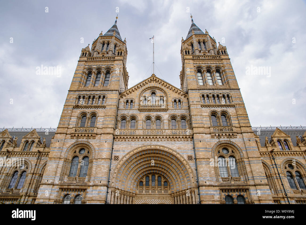 Natural History Museum de Londres, Royaume-Uni Banque D'Images