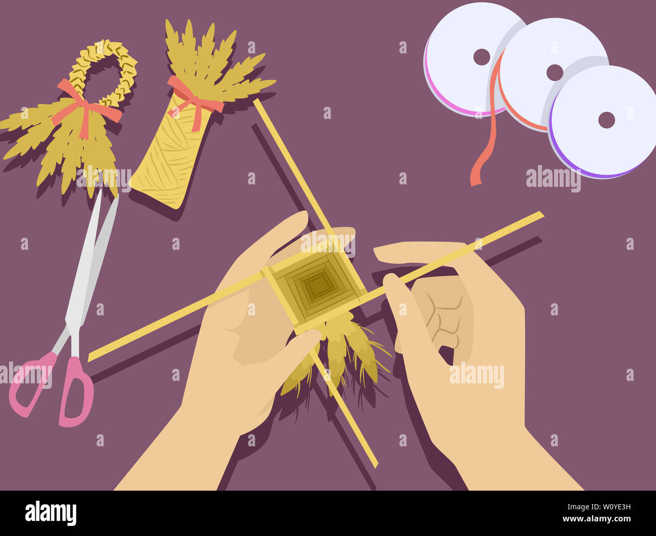 Corn dolly Banque de photographies et d’images à haute résolution - Alamy