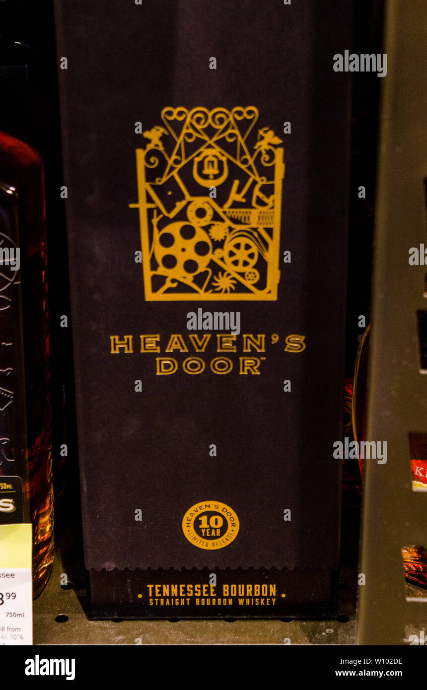 À Whiskies Vins et plus Total à Pleasanton en Californie USA Banque D'Images