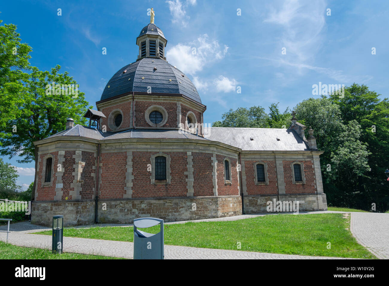 Le Mur de Grammont en Belgique la chapelle sur l'oudenberg Banque D'Images