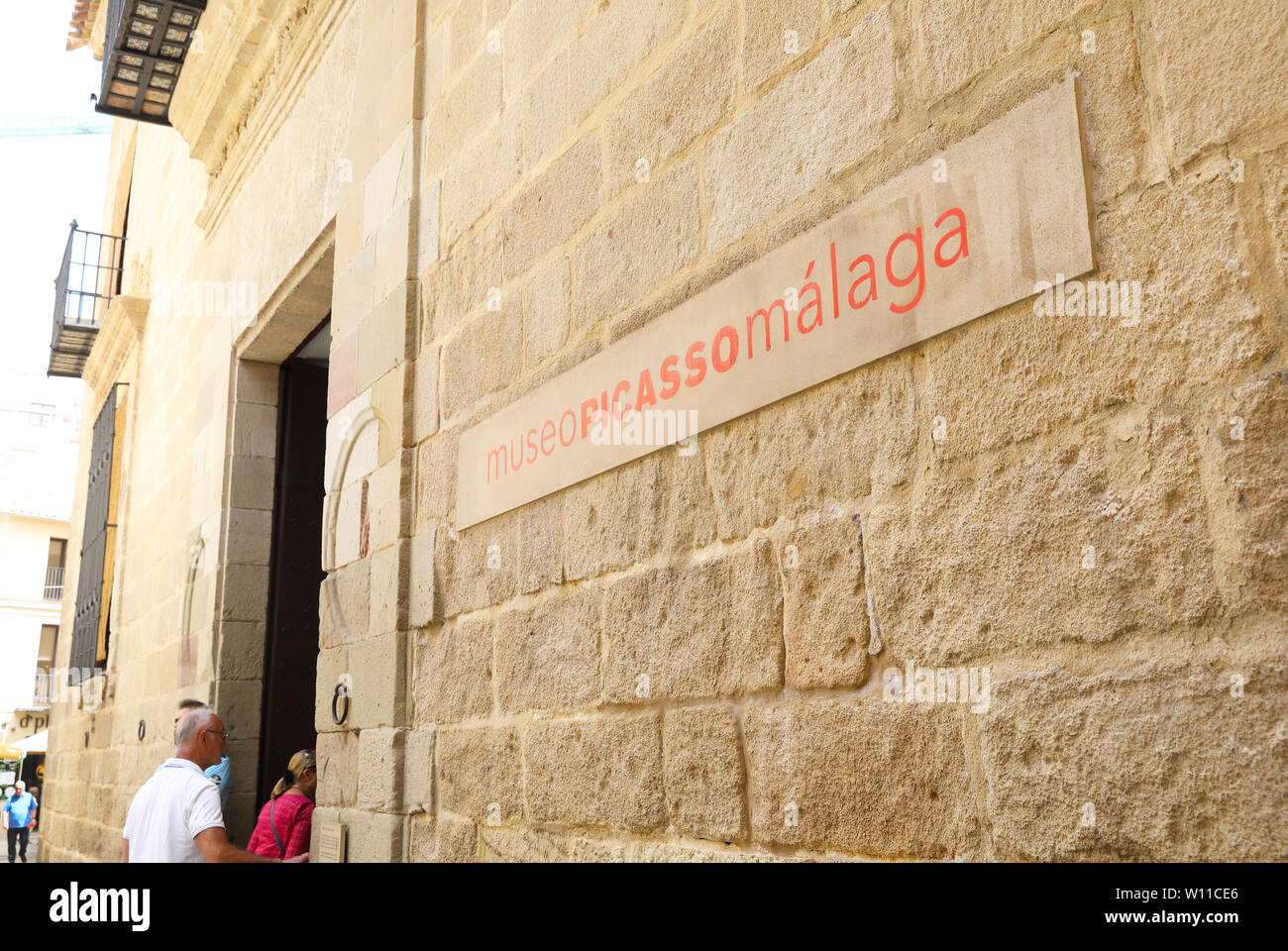 Le Musée Picasso de Malaga, dans la vieille ville de la ville où Pablo Picasso est né, en Espagne, en Europe Banque D'Images