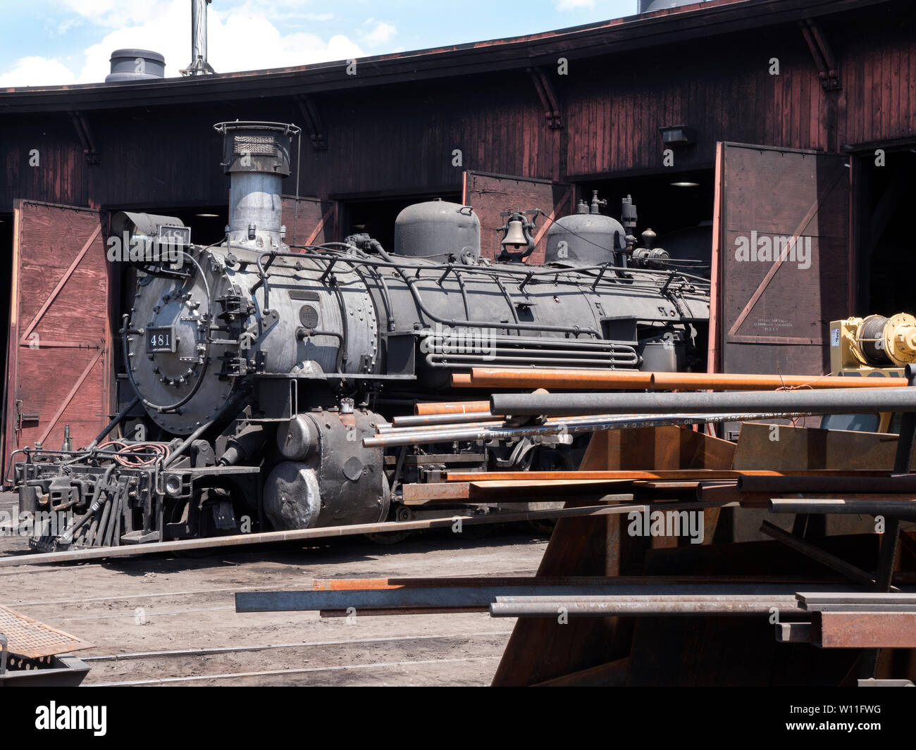 Durango steam locomotive Banque de photographies et d’images à haute ...