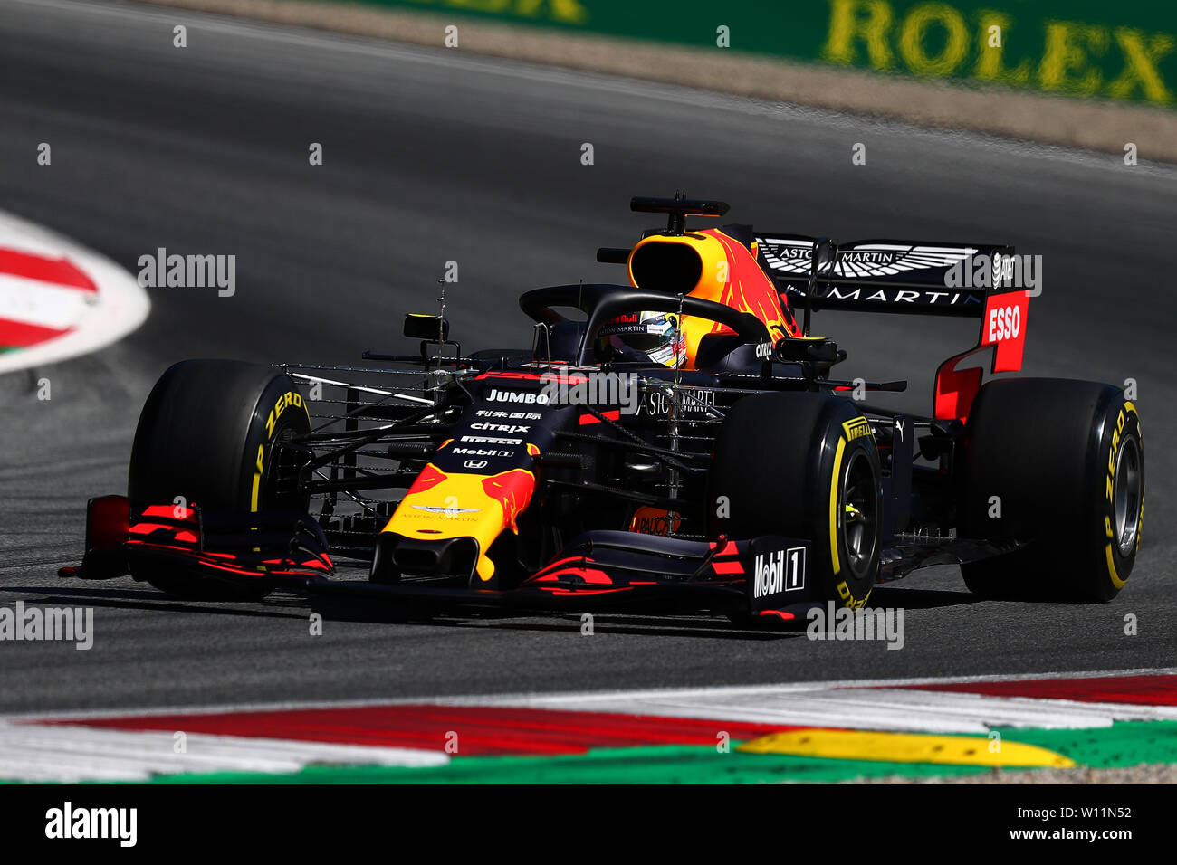 # 33 Max Verstappen Aston Martin Red Bull Racing Honda. Grand Prix d'Autriche 2019 Spielberg. Zeltweg 28-06-2019 GP Autriche Championnat de Formule 1 2019 Course Foto Federico Basile/Insidefoto insidefoto Crédit : srl/Alamy Live News Banque D'Images