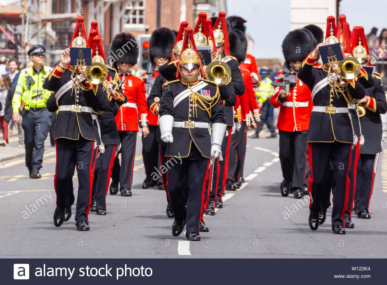 Guard Windsor Castle Banque d'image et photos - Alamy