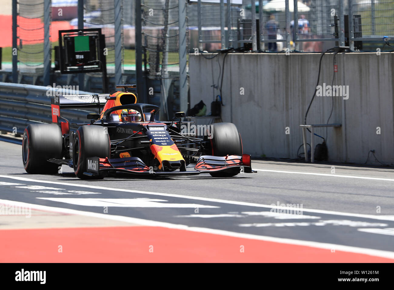 Spielberg, Red Bull Ring, en Autriche. 29 Juin, 2019. Grand Prix de Formule 1 de la FIA, séances de qualification ; Aston Martin Red Bull Racing, Max Verstappen Credit : Action Plus Sport/Alamy Live News Banque D'Images