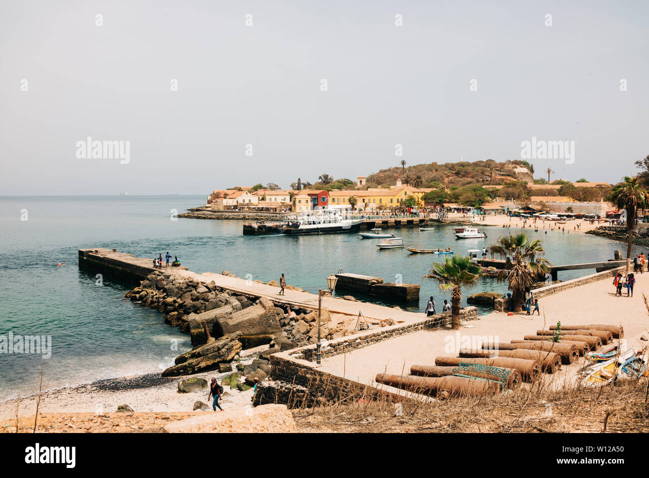 L'île de Gorée, au Sénégal Banque D'Images